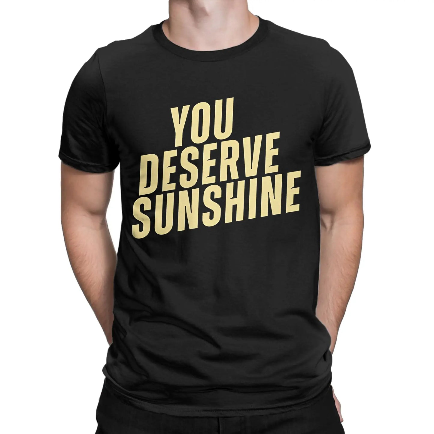 Men T-Shirts You Deserve Sunshine   Scott Hunter  Kip Grady Cotton Tee Shirt Short Sleeve Heated Rivalry T Shirt Printing