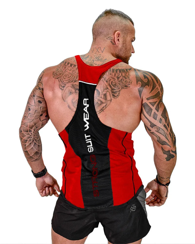 2026 New Male Cotton clothing Fashion Singlet vest Undershirt Hombre Mens Bodybuilding Tank top Gyms Fitness sleeveless shirt