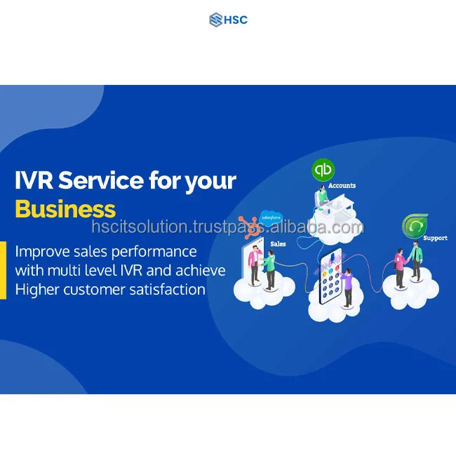 Cloud-Based Advanced IVR Hosting with AI-Driven Automation Interactive Voice Response OS Support in Stock