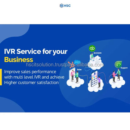 Cloud-Based Advanced IVR Hosting with AI-Driven Automation Interactive Voice Response OS Support in Stock