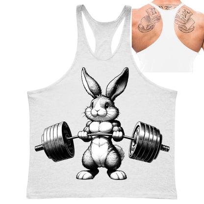 Men Muscle Vests Cotton Underwear Sleeveless Tank Top Print Muscle Vest Undershirts O-neck Gym Clothing Bodybuilding Tank Tops