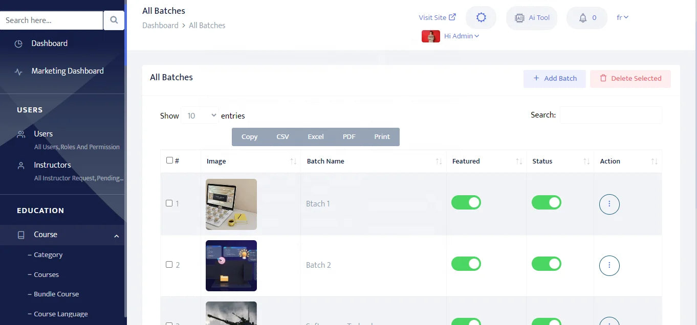 Learning Management System Software with AI Assessment, Adaptive Learning System for Coaching, Corporate, Schools and Colleges