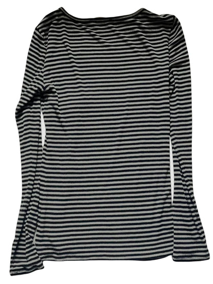 Long Sleeve Shirts for Women Fashion Casual Basic Crew Neck Striped Slim Fit T-shirt Going Out Blouses Y2K Vintage Tight Shirts