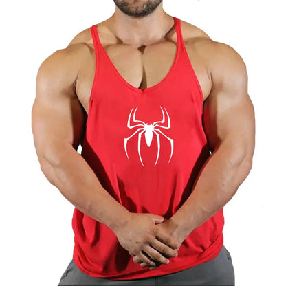 Men's Clothing Bodybuilding and Fitness Stringer Gym Man Sportswear Clothes Tank Top Vest Shirt T-shirts Workout Singlets Muscle