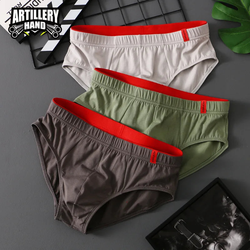 Men's underwear simple ropa interior sexi para hombre breathable bragas japonesas men's cotton boxers & briefs calcinha cuecas