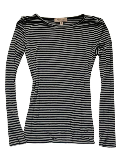 Long Sleeve Shirts for Women Fashion Casual Basic Crew Neck Striped Slim Fit T-shirt Going Out Blouses Y2K Vintage Tight Shirts