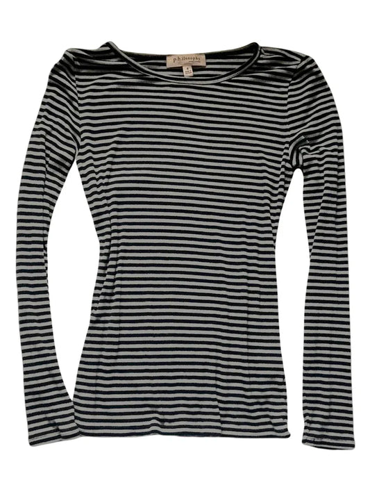 Long Sleeve Shirts for Women Fashion Casual Basic Crew Neck Striped Slim Fit T-shirt Going Out Blouses Y2K Vintage Tight Shirts