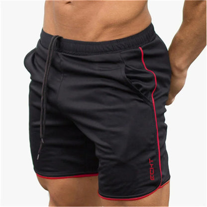 2025 New Men Fitness Shorts Summer Gyms Workout Male Breathable Mesh shorts Quick Dry Sportswear Jogger Beach Short Pants
