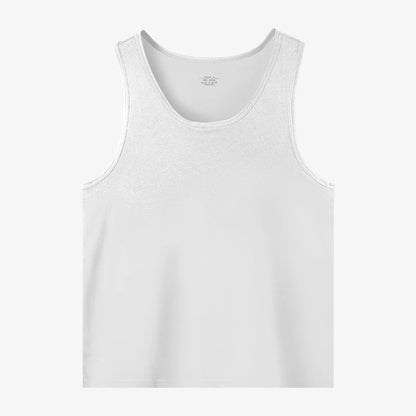 Men's pure cotton vest breathable slim youth sports foundation hurdle I loose summer thin halter undershirt
