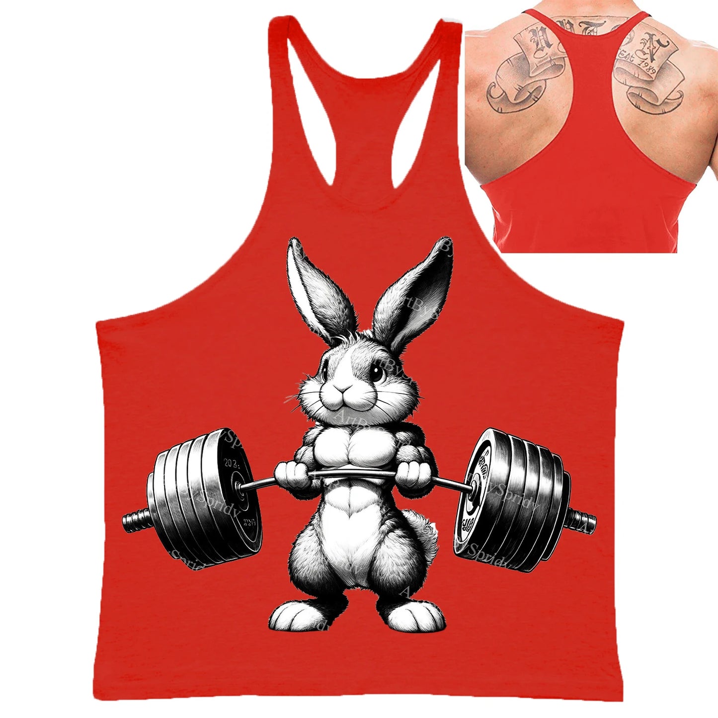 Men Muscle Vests Cotton Underwear Sleeveless Tank Top Print Muscle Vest Undershirts O-neck Gym Clothing Bodybuilding Tank Tops
