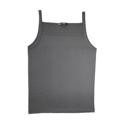 Men's wear sexy men underwear diy Male spaghetti strap low neck tight-fitting vest 100% cotton  t-shirt summer men's clothing