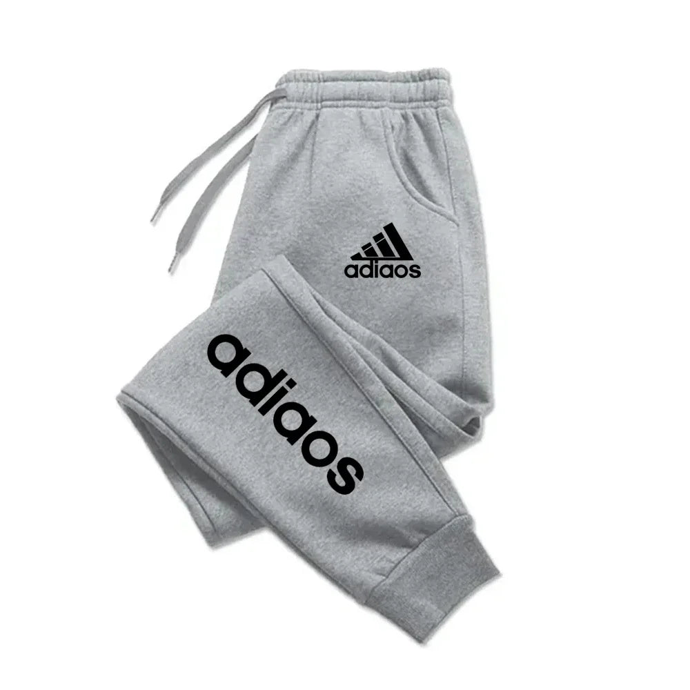 Men's sweatpants, trendy  autumn and winter sports pants, jogging fitness running pants, casual, trendy, comfortable and fas