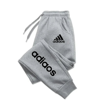 Men's sweatpants, trendy  autumn and winter sports pants, jogging fitness running pants, casual, trendy, comfortable and fas