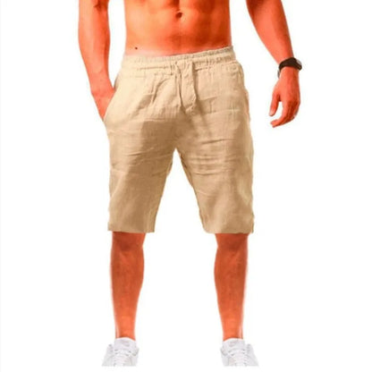 2023 new Men's Comfortable Cotton Linen Pants Male Autumn New Breathable Solid Color Linen Trousers Fitness Pants Streetwear